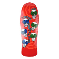 VISION Deck GROHOLSKI SKELETON MINI 9.75 x 30 Red Dip image
