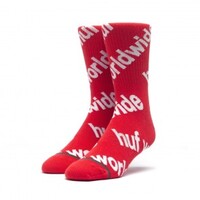 Huf Socks Campaign 1pk Poppy Red image