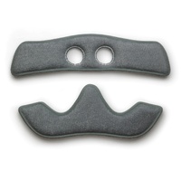 S-One S1 Helmet Sizing Liner Wide Terry Cloth Grey image