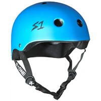 S-One S1 Helmet Lifer Cyan Blue Matte image