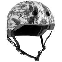 S-One S1 Helmet Lifer Black White Glitter Bomba Hache image