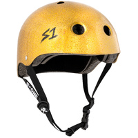 S-One S1 Helmet Lifer Gold Glitter image