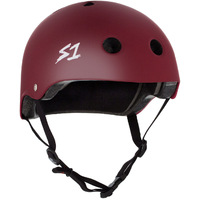 S-One S1 Helmet Lifer Maroon Matte image