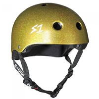 S-One S1 Helmet Lifer Gold Glitter image