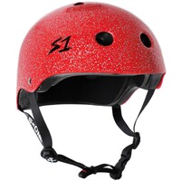 S-One S1 Helmet Lifer Red Glitter image