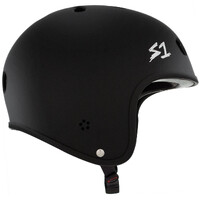 S-One S1 Helmet Retro Fullcut Lifer Black Matte image