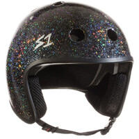 S-One Helmet Retro Lifer Black Gloss Glitter image