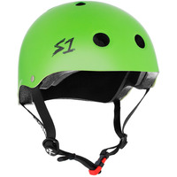 S-One S1 Helmet Mini Lifer Bright Green Matte image