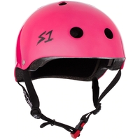 S-One S1 Helmet Mini Lifer Hot Pink Gloss image