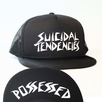 Suicidal Tendencies Hat Possessed Mesh Flip Black image