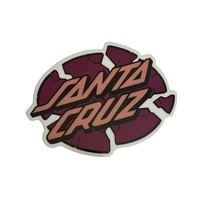 Santa Cruz Sticker Broken Dot Orchid 4 inch image