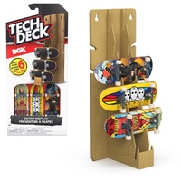 Tech Deck Board Display - Includes 3 Exclusive Boards (Assorted Brands) image