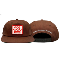 Theories x Ace Snapback Hat Cap Stamp Chocolate image