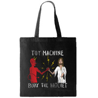 Toy Machine Tote Bag Bury the Hatchet image