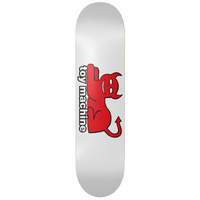 Toy Machine Deck 8.25 Devil Cat White image