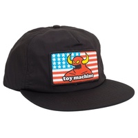 Toy Machine Hat American Monster Unst Cap Black image