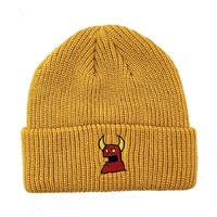 Toy Machine Beanie Sketchy Monster Mustard image