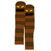 Toy Machine Socks Big Stripe Brown image