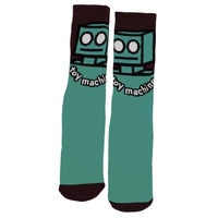 Toy Machine Socks Robot Sock Slate image