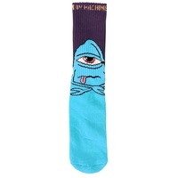 Toy Machine Socks Bored Sect Crew Blue 2 image