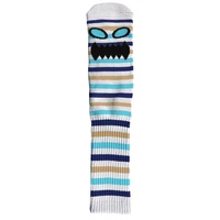 Toy Machine Socks Monster Face Ministrp Sock Blue Multi image