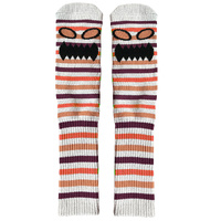 Toy Machine Socks Monster Face Ministrp Dusty Orange image