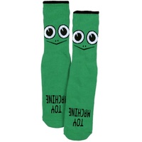 Toy Machine Youth Socks Turtle Face Sock Green image