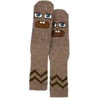 Toy Machine Socks Betard Fooser Heather Brown image