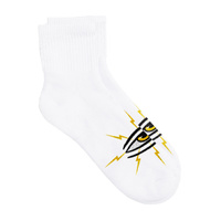 Toy Machine Socks Lightening Eye White image
