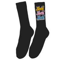 Toy Machine Socks Triple Cat Black image