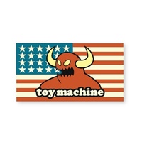 Toy Machine Sticker American Monster Single image