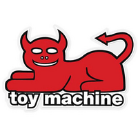Toy Machine Sticker Devil Cat Single image