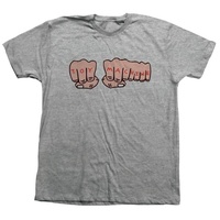 Toy Machine Tee Fists Tee Heather Grey image