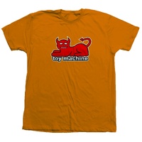 Toy Machine Tee Devil Cat Gold image