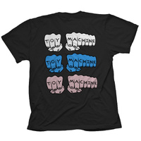 Toy Machine Tee Triple Fist Black image