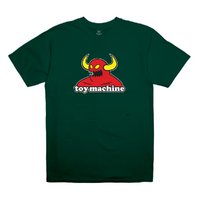 Toy Machine Youth Tee Monster Forest Green image