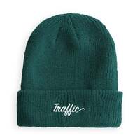 Traffic Beanie Embroidered Script Spruce image