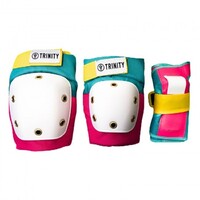 Trinity Youth Pad Pack Teal Pink Yellow image