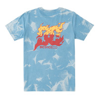 DC Youth Tee Burner Tie Dye Faded Denim image