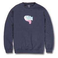 Uma Jumper Cold Shoulder Navy image