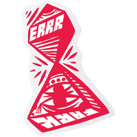 Uma Sticker Errr Fark 6.75 inch image