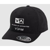 RVCA Hat Vert Pinched Snapback Black image