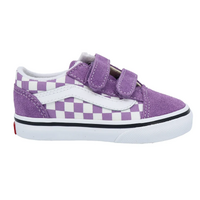 Vans Youth Old Skool V Color Theory Check Prism Purple Kids image