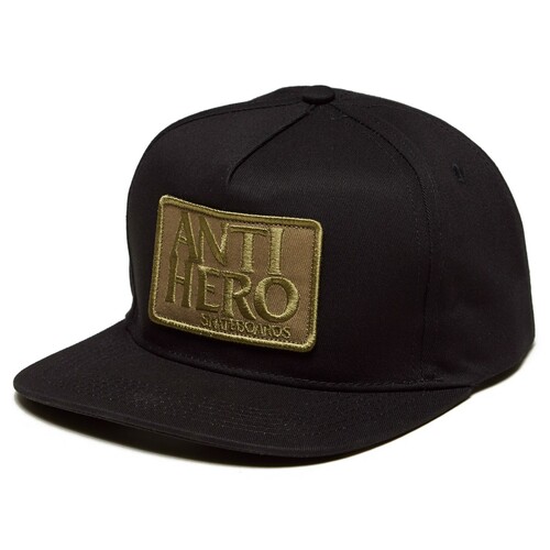 Anti Hero Hat Reverse Patch Black/Olive