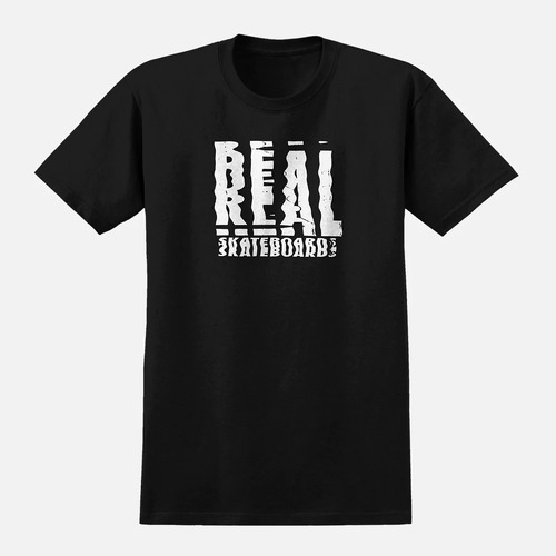 Real Tee Scanner Black/White [Size: Mens Small]