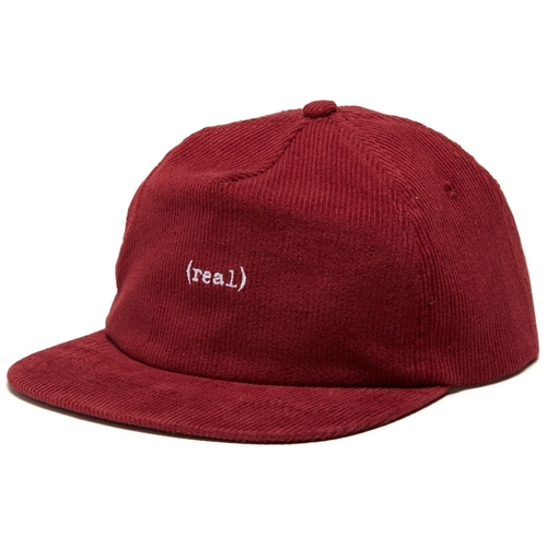 Real Hat Lower Snapback Maroon