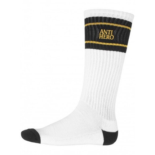 Antihero Socks Eagles Up White/Black/Yellow