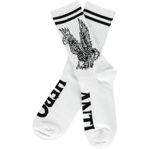 Antihero Socks Flying Eagle White/Black