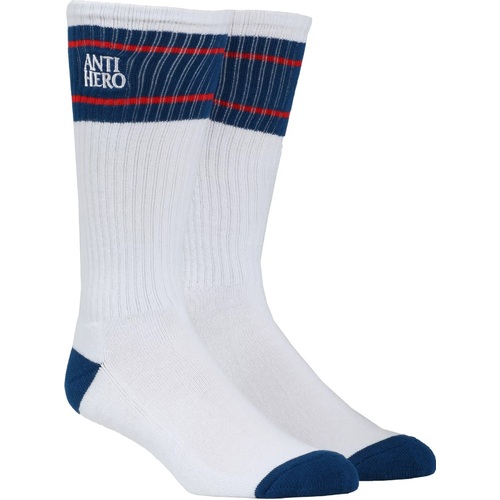 Antihero Socks Eagles Up Calf White/Blue