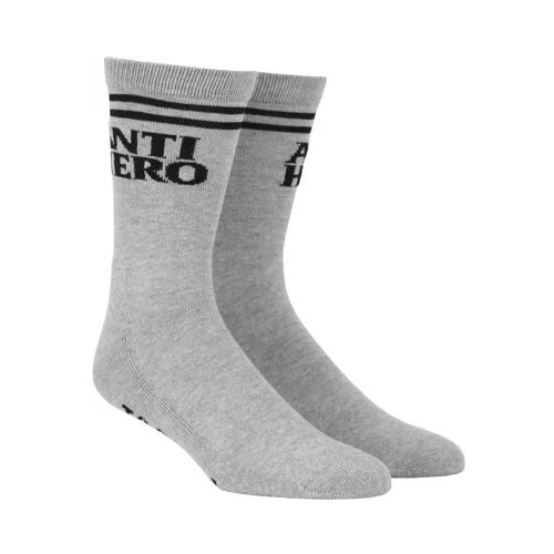 Antihero Socks Blackhero If Found 1pk Grey/Black